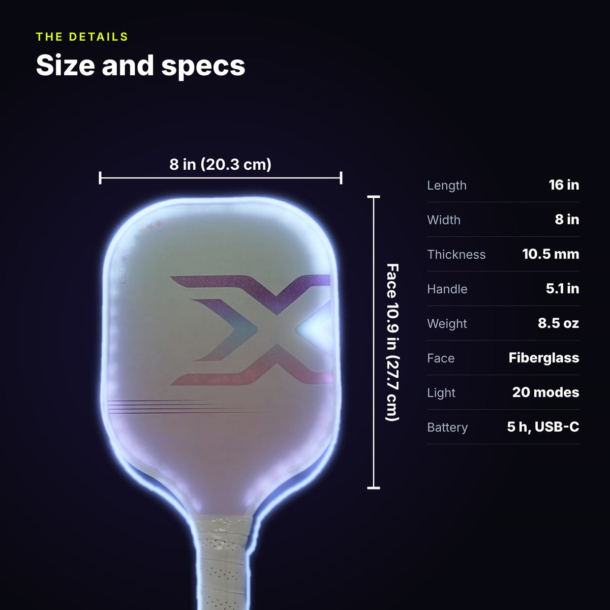 GlowDink Last Call™ Paddle